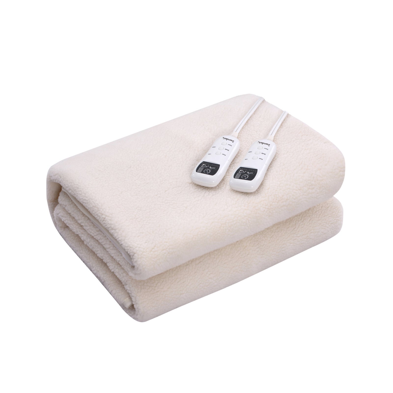 Dreamaker Fleece Top Multizone Electric Blanket - Queen Bed