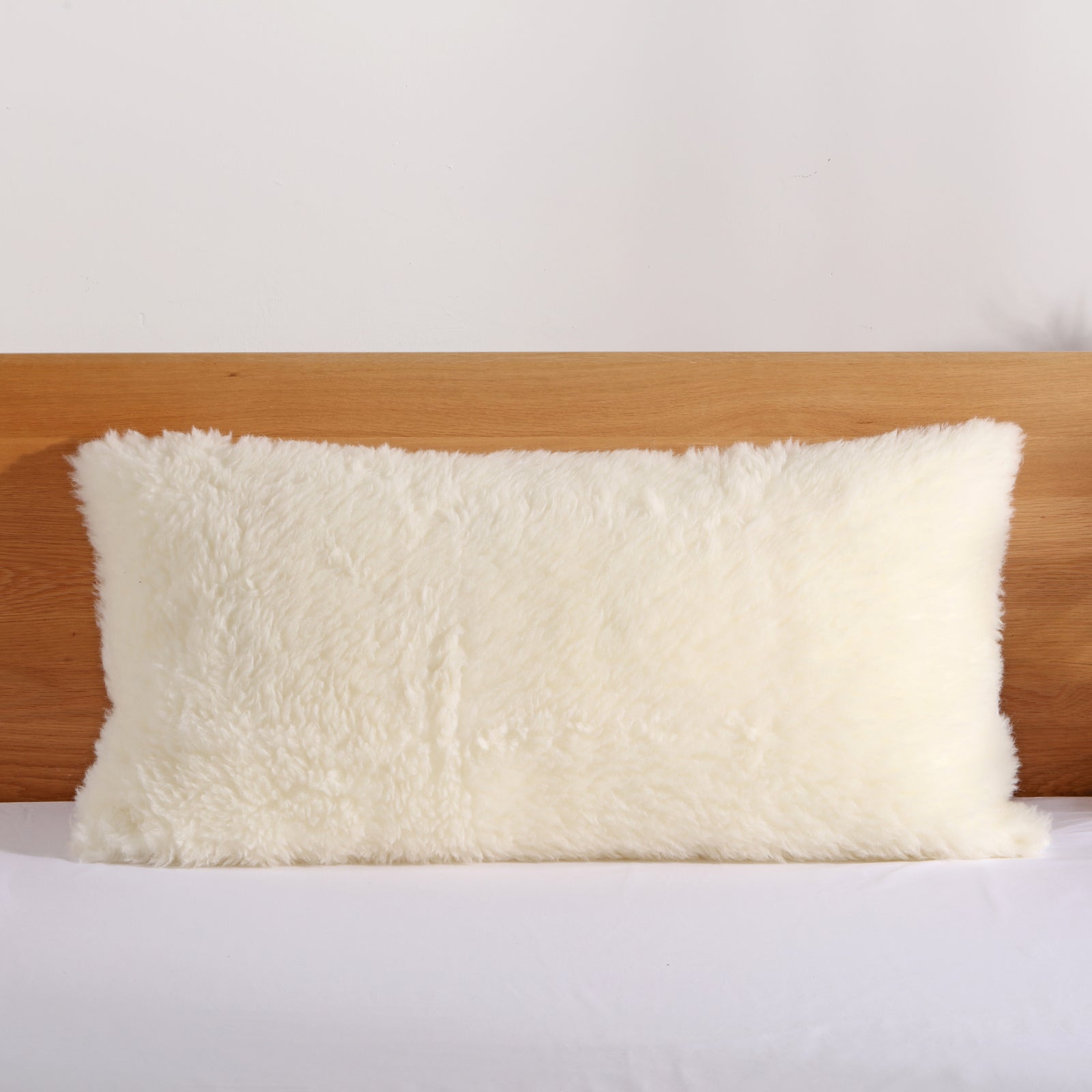 Dreamaker Australian Wool Pile Pillow Protector - King Size 50x90cm