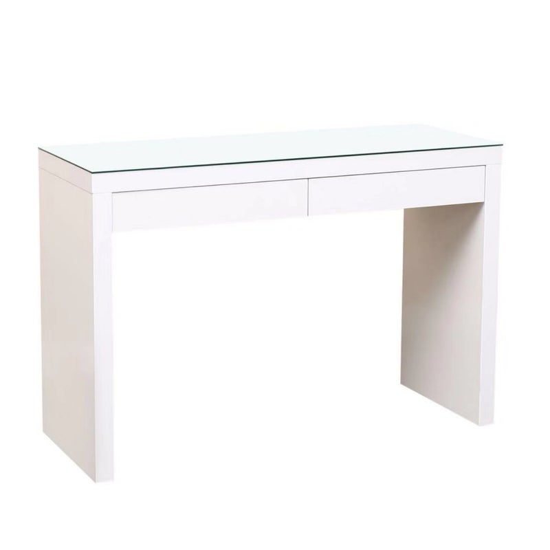 2 Drawers Vanity Dressing Table, White Vanity Tables