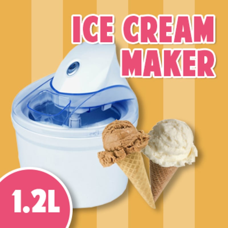 Buy Ice Cream Maker with Quick Freeze Bowl MyDeal