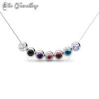 7 Days Moon Pendants Set