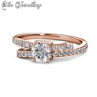 Crystaline Bow Ring
