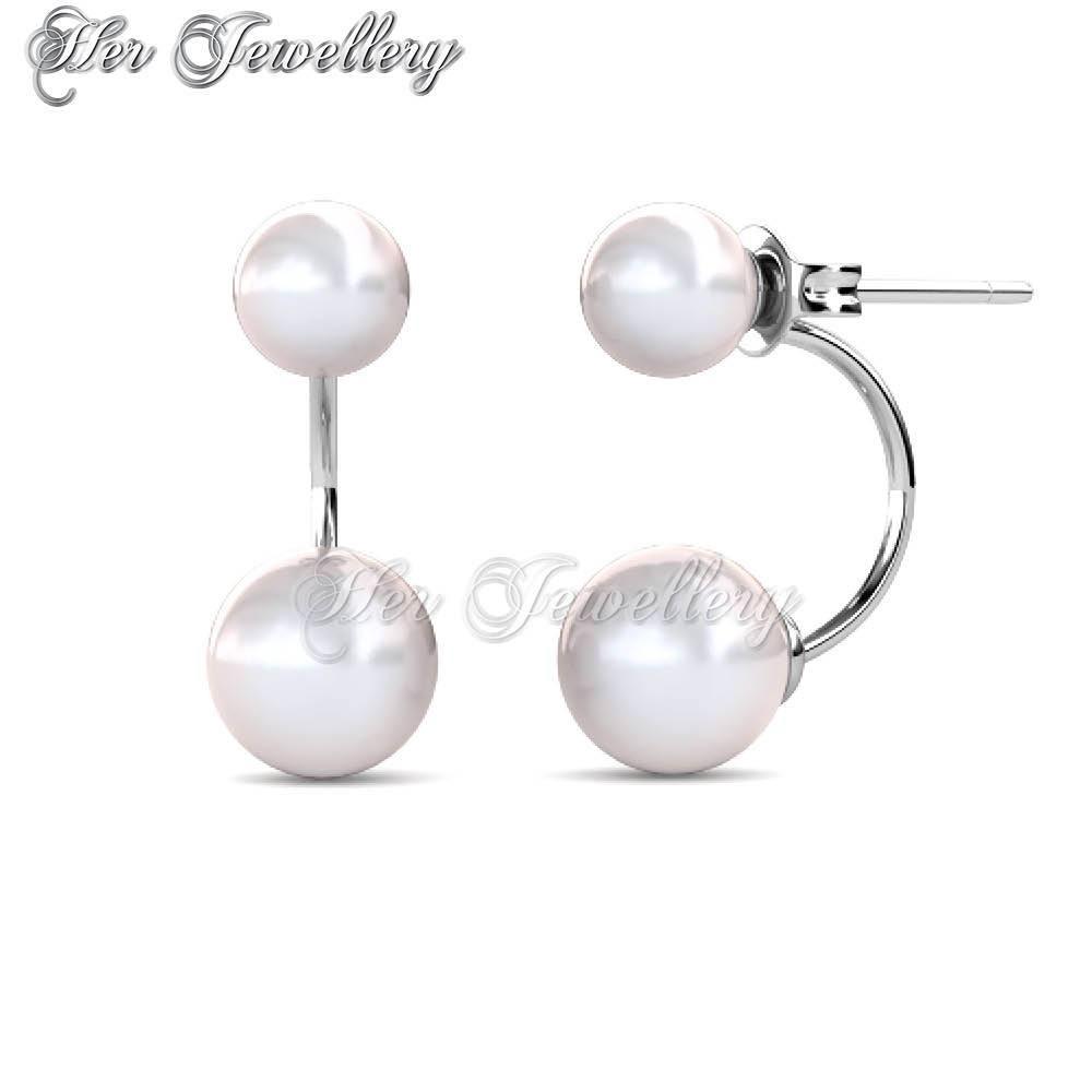 Duo Pearl Earrings‏