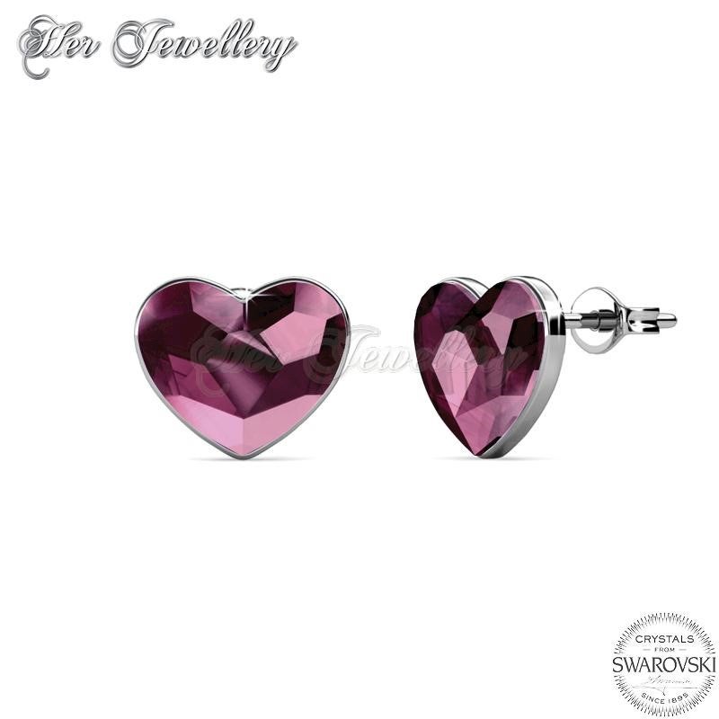 Fond Love Earrings‏ (Vintage Pink)