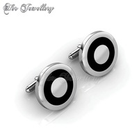Mr Oil Paint 2 Cufflinks (Round 2)