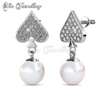 Pearlie Spade Earrings