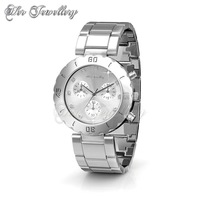 Sporty Metallic Watch