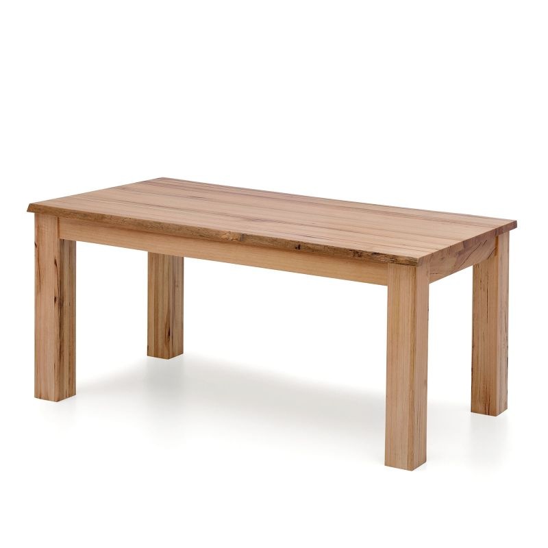 Chelsea Messmate Oak Solid Timber Dining Table 2.1m MyDeal