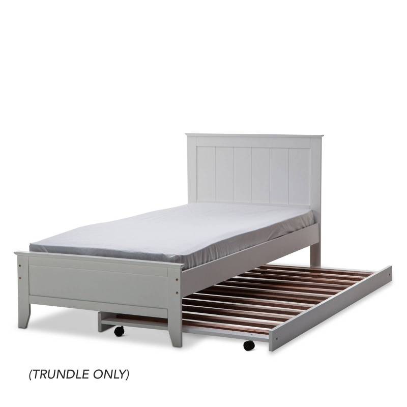 Single Size Dallas Pull Out Trundle Bed In White My Single Size Dallas Pull Out Trundle Bed, King Size Bed Dallas