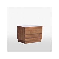 Florence Blackwood Veneer Bedside Table