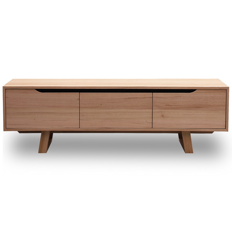 Buy Grayson Messmate Veneer Timber 3 Drawer TV Entertainment Unit MyDeal