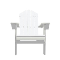 Cape Cod Adirondack Timber Foldable Armchair White