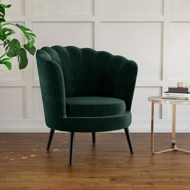 forest green occasional chair