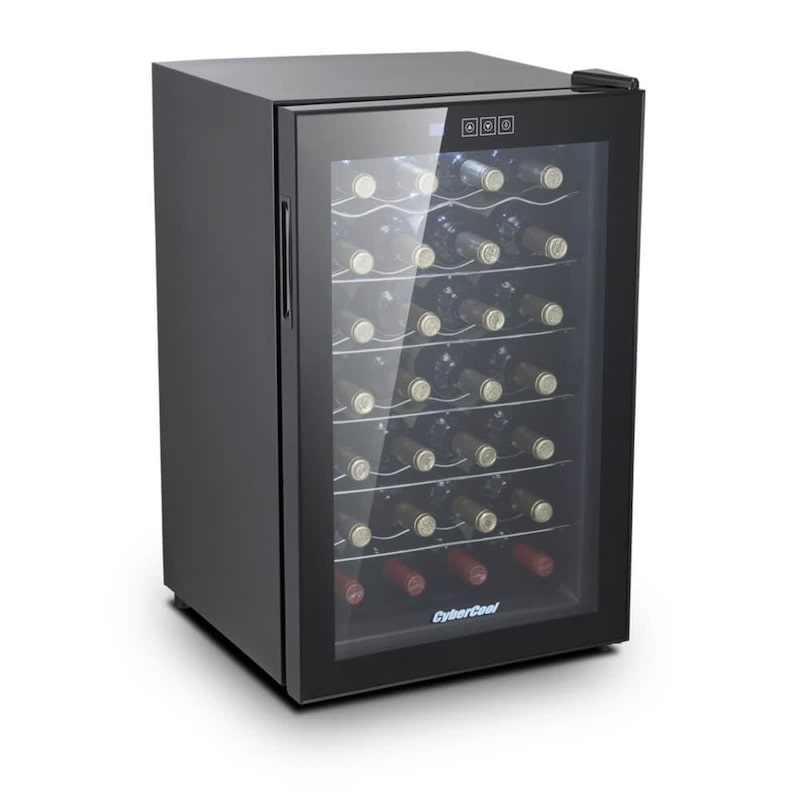 Buy CyberCool 28 Bottle Thermoelectric Wine Cooler - MyDeal