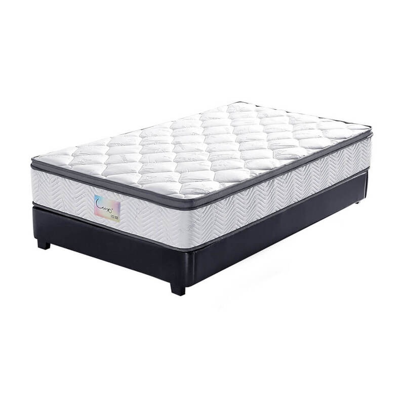 Buy Luxo Leto 28cm Soft Bamboo Fabric Latex Mattress - Double - MyDeal