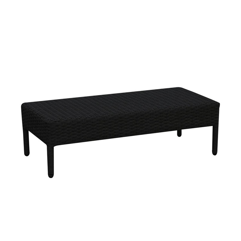 Buy Erith Wicker Outdoor Furniture Day Bed w/ Canopy Black - MyDeal