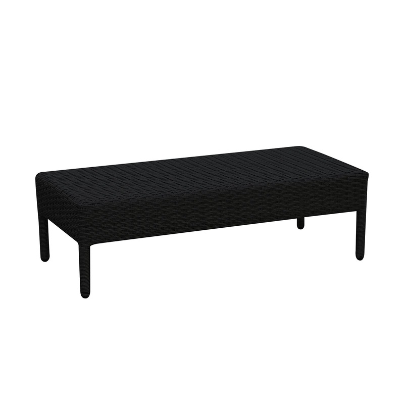 Buy Erith Wicker Outdoor Furniture Day Bed w/ Canopy Black MyDeal