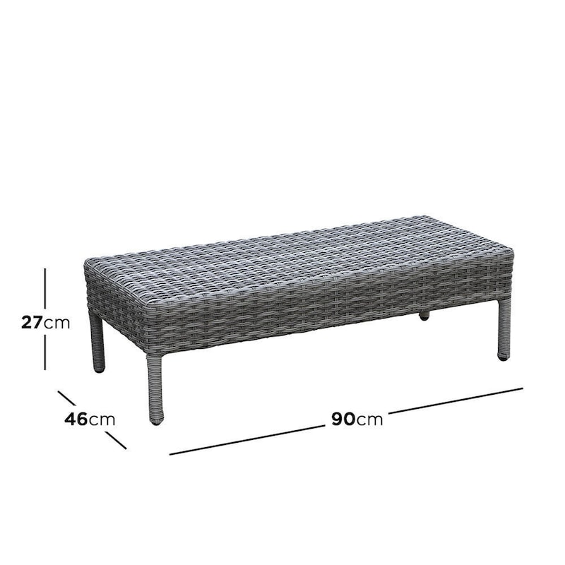 Erith Wicker Outdoor Furniture Day Bed w/ Canopy Brown | Buy Wicker