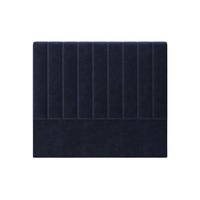 Gratiana Upholstered Velvet Headboard - Navy Queen Navy