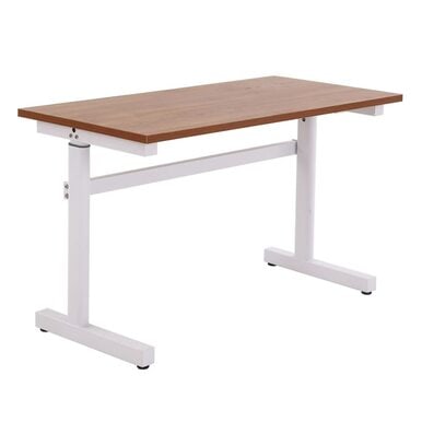 infinity height adjustable sit stand computer desk