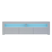 Luxo Joshua RGB LED Entertainment Unit White