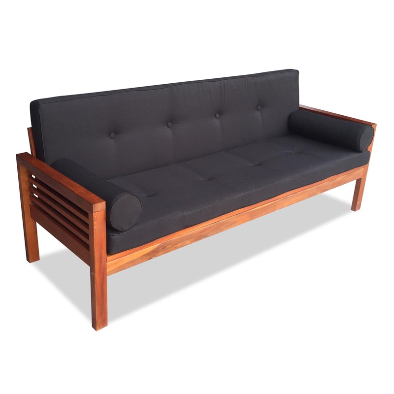 Buy Luxo Meves Timber Outdoor Sofa Bed MyDeal