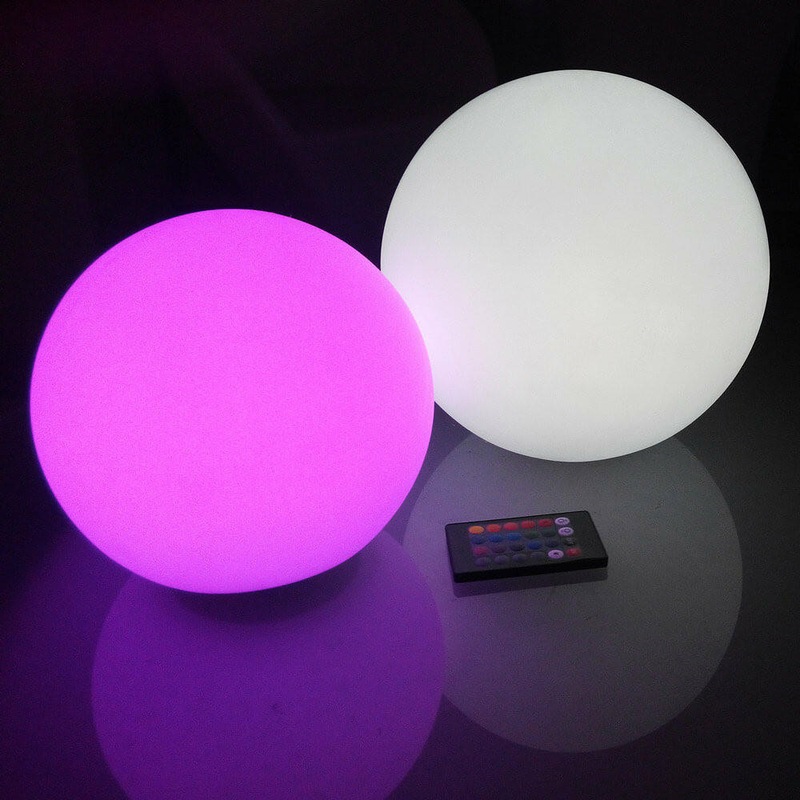 Buy Waterproof Outdoor LED Ball Lights Décor 50cm - MyDeal