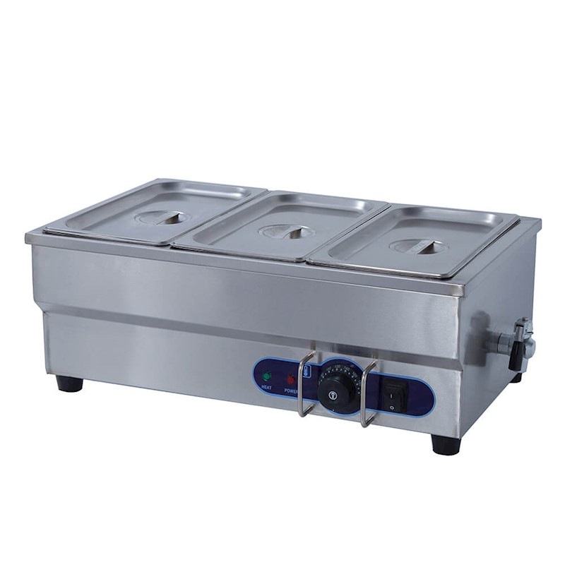 Momi Oswell 3 Pan Commercial Bain Marie Food Warmer Buy Bain Maries