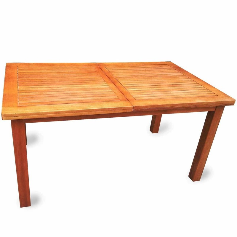 Luxo Montague Timber Extendable Outdoor Dining Table Buy Outdoor