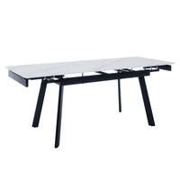 Rheed 197cm Extendable Ceramic Porcelain Dining Table White