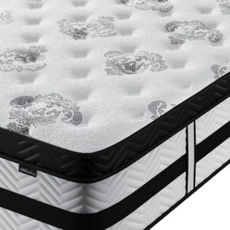 Buy Theia 34cm Euro Top Latex Pocket Spring Mattress Double MyDeal
