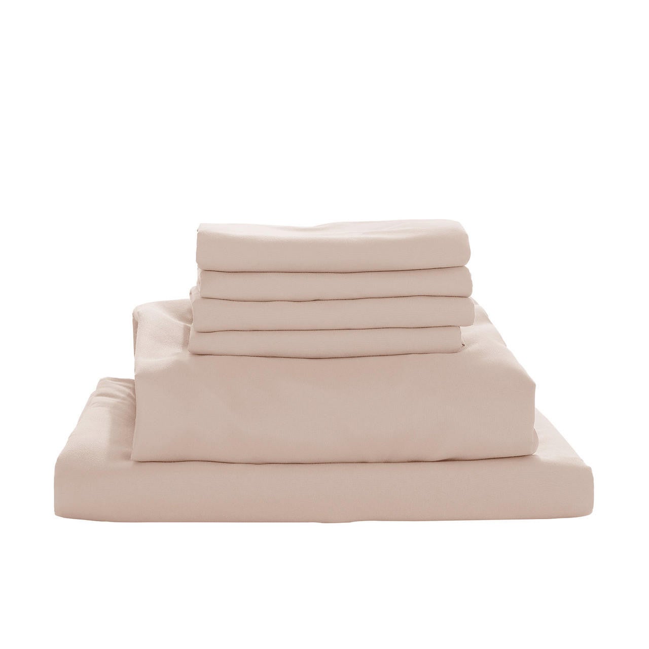 Valeria 1000TC Ultra Soft Bed Sheet Set - Cream Double Cream