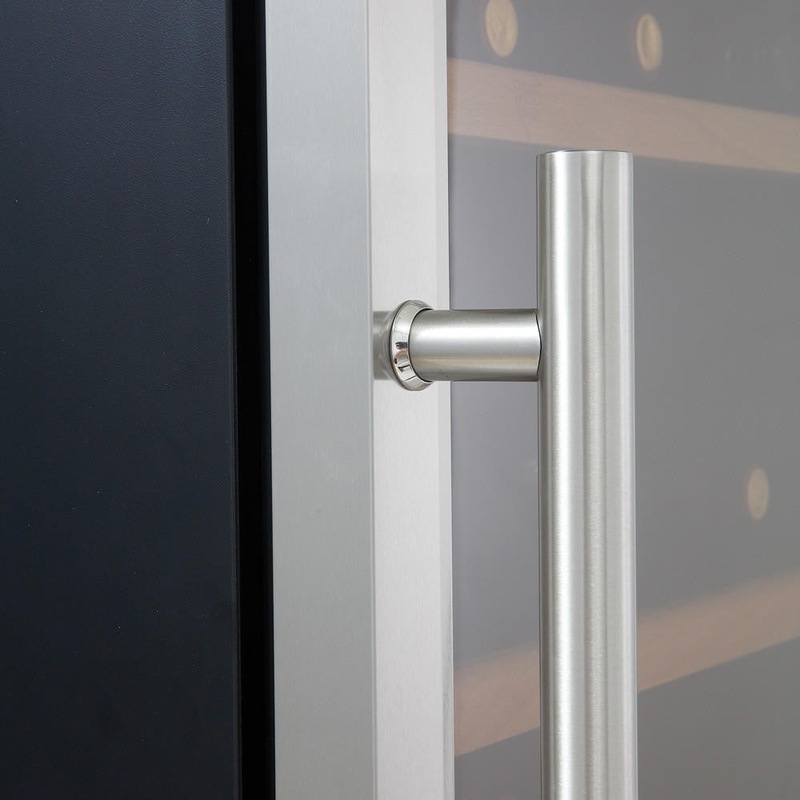 Buy VinoVault Free Standing Dual Zone Wine Fridge 180 Bottle MyDeal