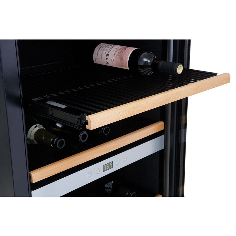 Buy VinoVault Free Standing Dual Zone Wine Fridge 180 Bottle MyDeal