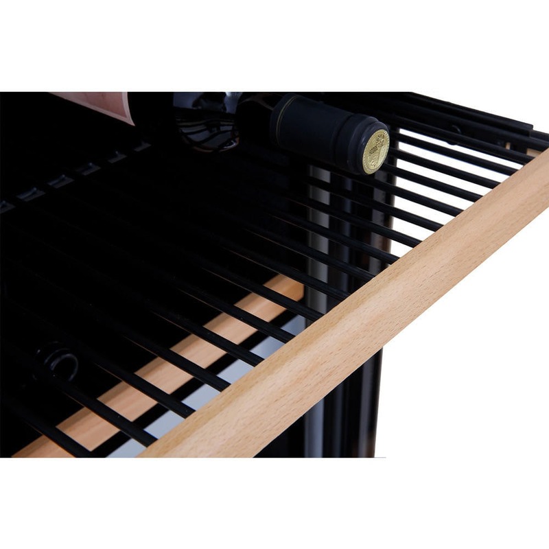 Buy VinoVault Free Standing Dual Zone Wine Fridge 180 Bottle MyDeal