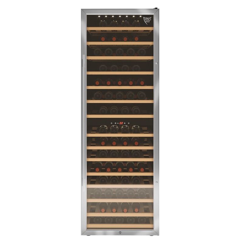 Buy VinoVault C428 Dual Zone 155 Bottle Wine Fridge MyDeal