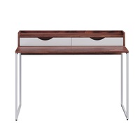Watson 2 Drawers Console Table with Steel Legs White
