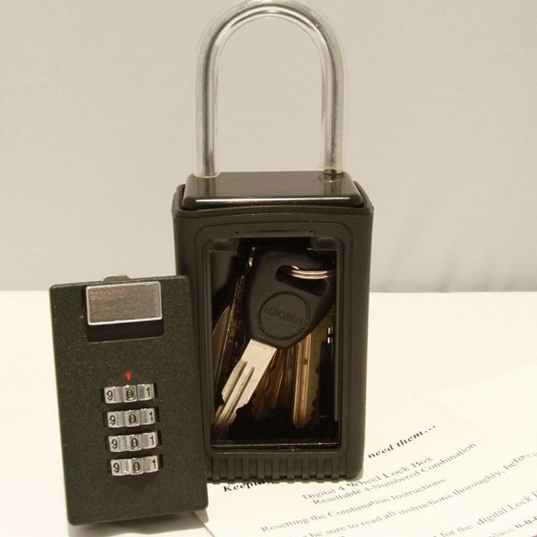 Combination Padlock wih Key Safe Box