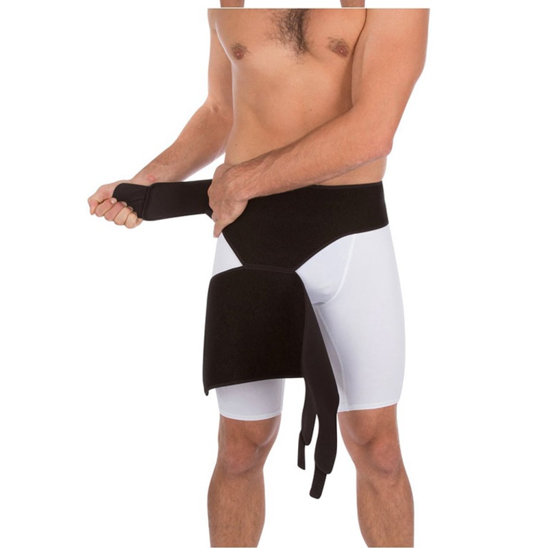 Groin Pain Relief Thigh Support Strain Brace Wrap Hip Compression Hamstring Buy Support Braces
