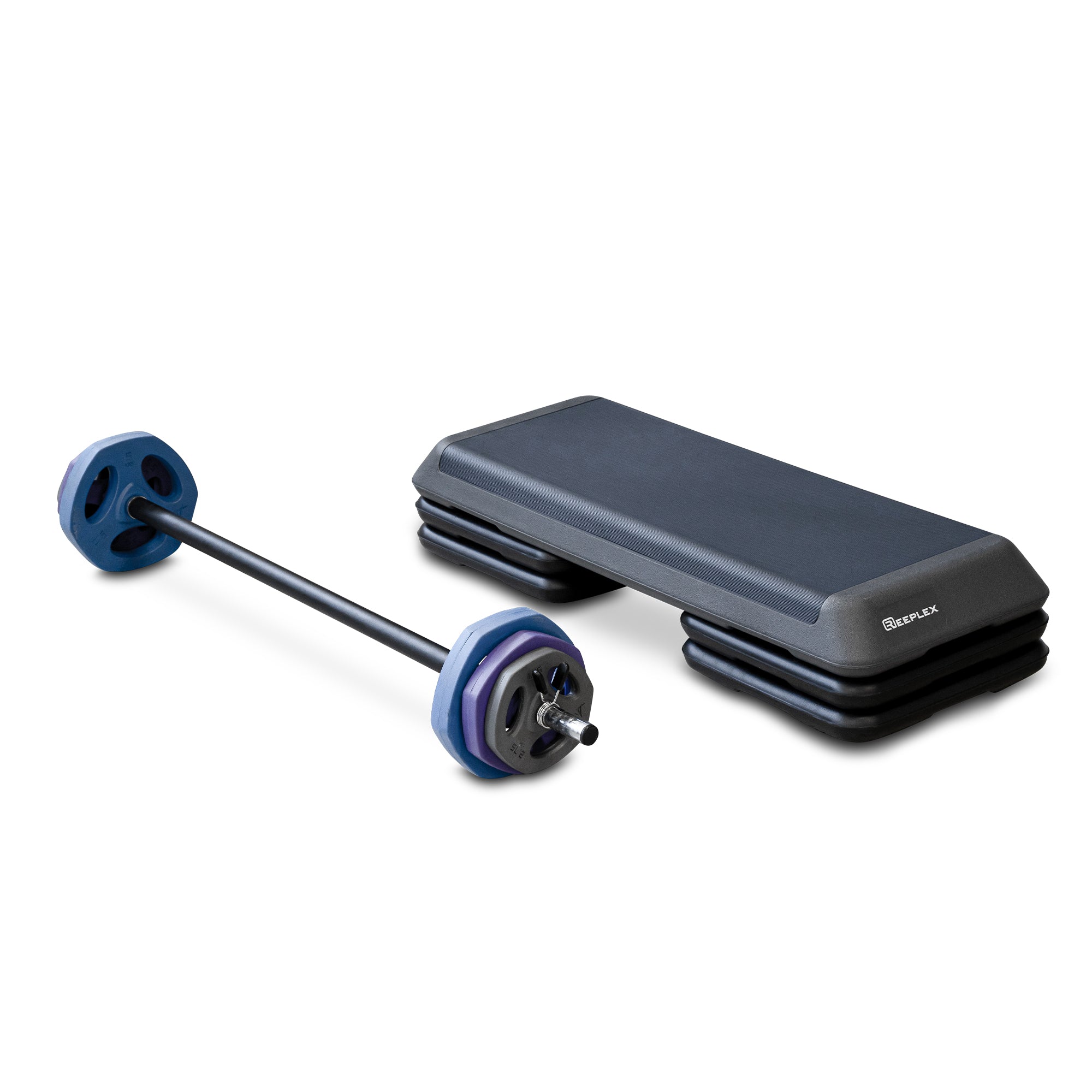 Pump Set 20kg + Aerobic Gym Step Australia