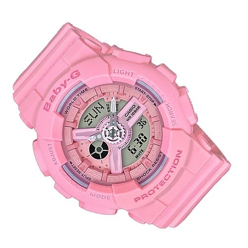 Baby g light sales pink watch