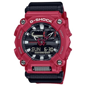 Casio G-Shock Analog/Digital Mens Red Watch GA900-4A GA-900-4ADR