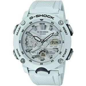Casio G-Shock Analogue/Digital Carbon Core Guard White Men's Watch GA2000S-7A GA-2000S-7A