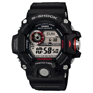 Casio G-Shock Rangeman Digital Mens Black Master Of G Rangeman Watch GW-9400-1DR 