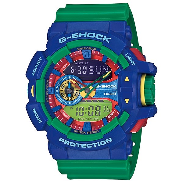 Casio G-Shock Analogue/Digital Mens Multicolour Rotary Switch Watch GA-400-2A  - MyDeal