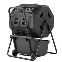 Maze 160L ROTO Twin Composter with Cart