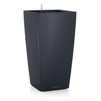 LECHUZA CUBICO COLOR 22 PLANTER POT (SLATE)