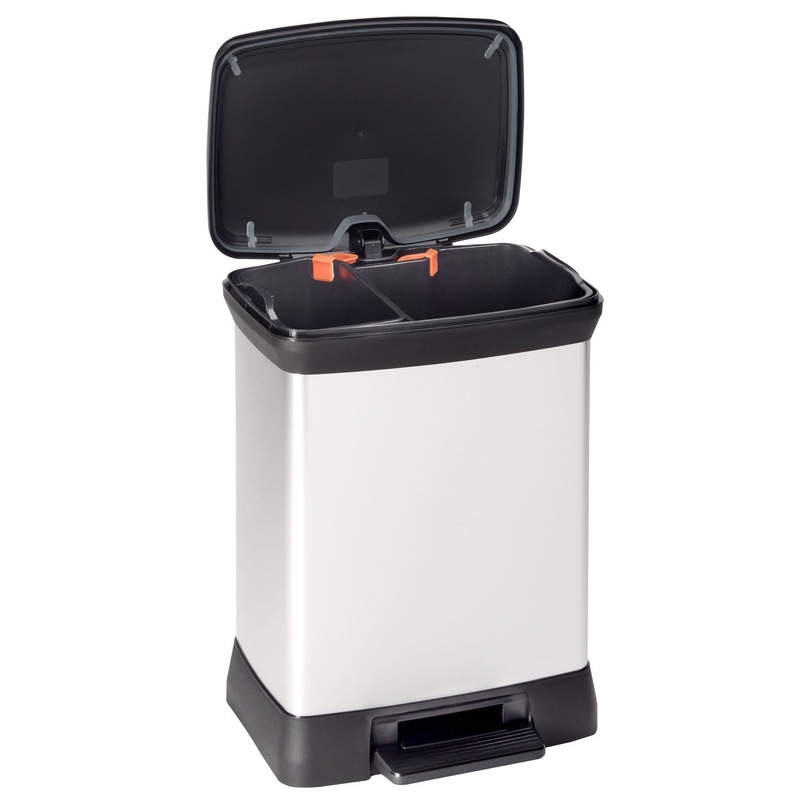 Curver Kitchen Rubbish Waste Dual Bin (10lt/18lt) Buy Kitchen Bins