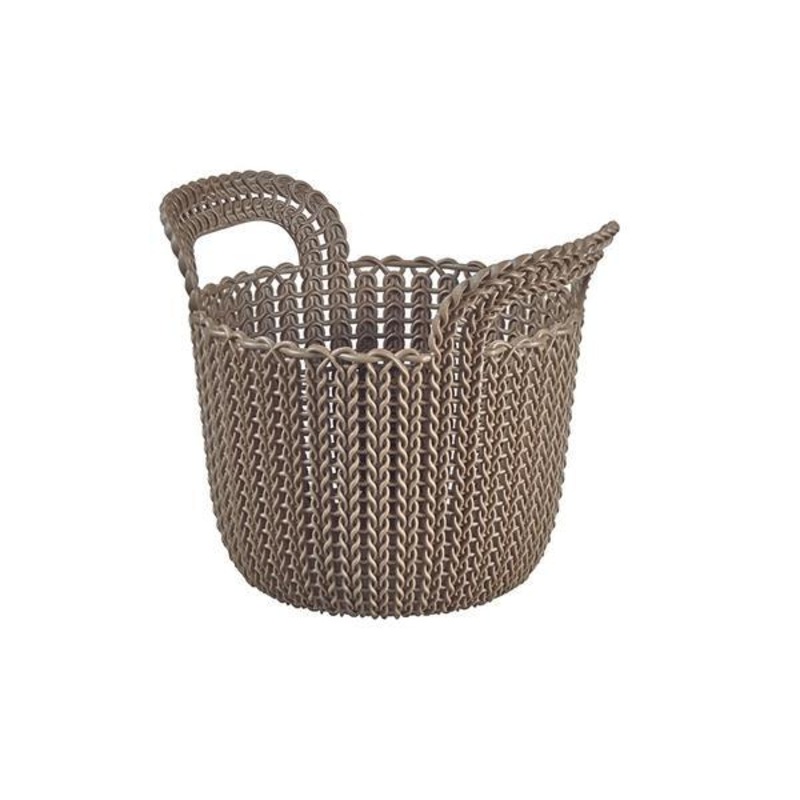 Buy Curver Storage Knit Basket 3lt MyDeal