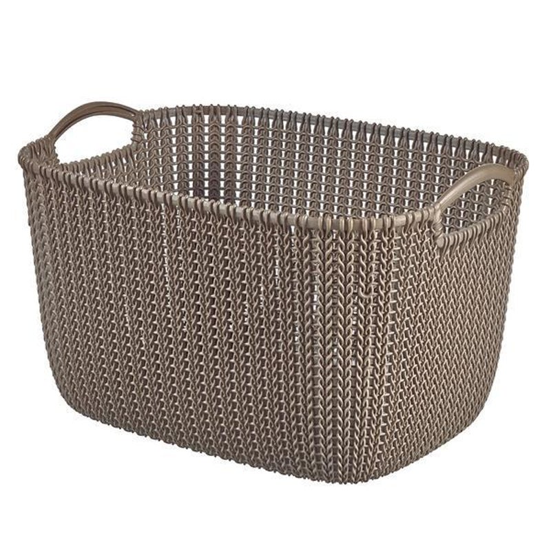 Curver Storage Knit Basket 19lt (Rectangular) Buy Storage Baskets